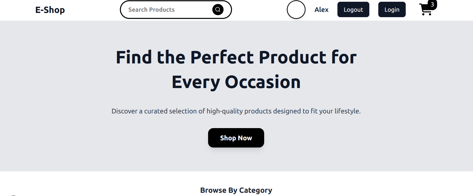 E commerce API